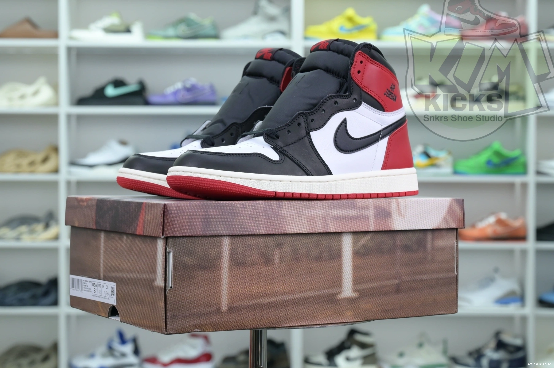 1st Kicks Shoes Air Kimikick Toe Jordan Reimagined” Jordan 1High 1850 SmartChoice OG“Black 1123